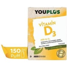 ABDİ İBRAHİM Youplus Vitamin D3 400 20 ml Oral Sprey