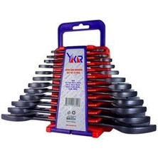 Iki Ağız Anahtar Kısa Boy Siyah 12 Li