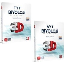 3D Tyt-Ayt Biyoloji Soru Bankası Seti