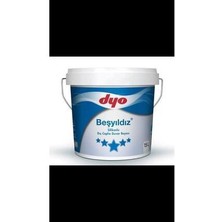 Dyo Beşyıldız Silikon Dış Cephe Boyası Antrasit Gri RAL7016 2.5 lt.