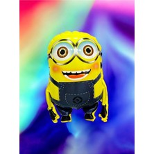 VibeHome Minion Tasarımlı Folyo Balon - Doğum Günü Parti ve Eğlenceli Etkinlikler Için