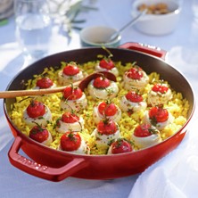 Staub B Döküm Kızartma Tavası 24 cm Kiraz