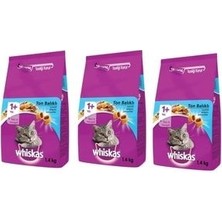 Ton Balıklı Sebzeli Yetişkin Kuru Kedi Maması 1,4 kg x 3 Adet