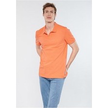 Pembe Polo Tişört Regular Fit / Normal Kesim 8804384339