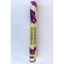 Lavanta Kokulu - 20 Adet Çubuk Tütsü - Lavanta Tütsü - Aromalı Tütsü- Tütsü Çubuğu - Tütsülük