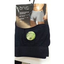 3 Adet Düz Renk Likralı Bambu Erkek Boxer %96 Bambu %4 Likra