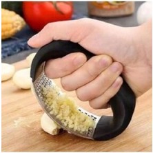 Tutma Kollu Lüx Sarımsak Ezici Paslanmaz Çelik