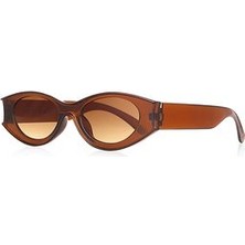 Unisex Güneş Gözlüğü Kahve Parlak 1048