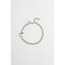 So CHIC İtalyan Pusula 22 Cm Gümüş Erkek Bileklik