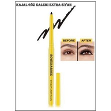Rowenarose The Colossal Kajal Siyah Asansörlü Göz Kalemi Yumuşak Uç ile Uzun Süre Kalıcı Etki