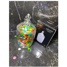 Kıristal Cam 400 ml Drajelik Kavonoz