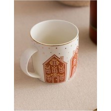 Lcw Home Yılbaşı Temalı Porselen Kupa 363 ml