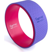 Gymo Pro Series Yoga Pilates Tekerleği Yoga Wheel 33cm Pembe x Mor