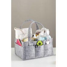 Anne Bebek Çantası Anne Bebek Çantası Pratik Düzenleyici Keçe Bebek Bakım Organizeri Anne Bebek Bakı