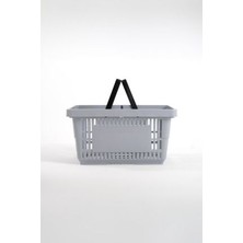 Plastik Market El Sepeti 22 L Gri