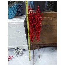 Lolipop Hobi Kokina Dalı 2 Adet Yapay Kokina, Yapay Çiçek, Dekor, Yılbaşı