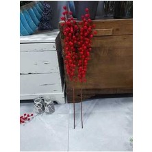 Lolipop Hobi Kokina Dalı 2 Adet Yapay Kokina, Yapay Çiçek, Dekor, Yılbaşı