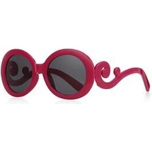 Kız Çocuğu Güneş Gözlüğü Çerçeve Rengi Vişne Çürüğü Ürün Kodu: 4016