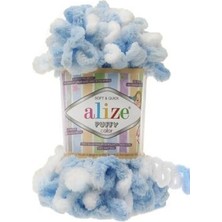 Puffy Elle Örülen Kadife Ip No 5865 ( 5 Adet Fiyatıdır)