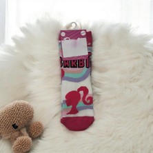 Gigi Giyim Karakter Baskılı Kız Çocuk Soket Çorap