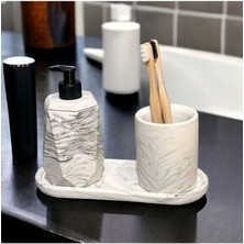 Marble Serisi Banyo Seti Beton