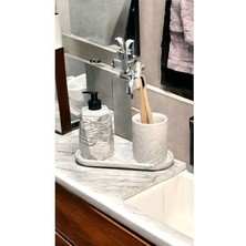 Marble Serisi Banyo Seti Beton