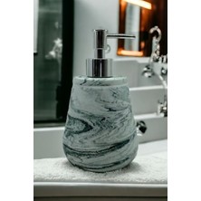 Mermer  Desenli Beton Sıvı Sabunluk Mutfak Tuvalet Banyo Sabunluk