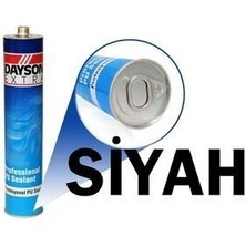 Pu Mastik Silikon Yapıştırıcı Siyah 280 ml