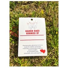 Kader Bağı Kırmızı Ip Bileklik - Ikili Ip Bileklik
