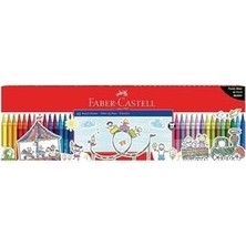 Faber-Castell Klasik Keçeli Kalem Maxi Set 48’Li