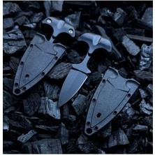 Ayı Dişi Kolye Çakı - 9 cm - Paslanmaz Çelik Kamp Outdoor Çakı
