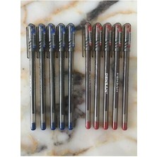 Pensan My Tech 0.7mm Tükenmez Kalem 5 Mavi - 5 Kırmızı (10 Adet)