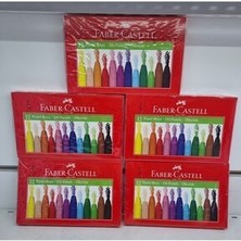 Faber Castell Pastel Boya 12 Renk / 5 Paket  /karton Kutu