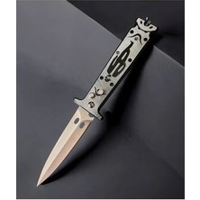 Adamlı Çelik Çakı Bıçak Büyük Boy