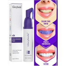 Glory Smile V34 Renk Düzeltici Diş Beyazlatma Köpük 50ML