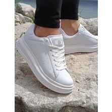 Darkstep 156 Ortopedik Beyaz Günlük Kadın Spor Ayakkabı