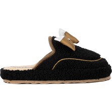 Ayakkabı Fuarı Elit Power 01T Kadın Ev Terliği Siyah