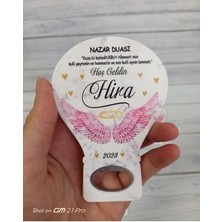 Onura Tasarlat 25 Adet Balon Açacak Magnet Pembe Melek Kanadı