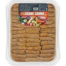 Mezzet El Yapımı Lahana Sarması 2 kg - Vegan Ekonomik Boy Doğal Hazır Yemek