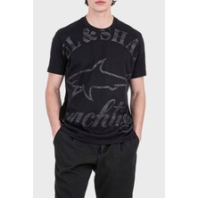 Paul & Shark % 100 Pamuk Regular Fit Bisiklet Yaka T Shirt Erkek T Shirt 22411018 011