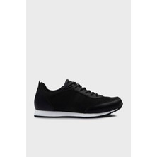 Paul & Shark Logolu Deri Sneaker Ayakkabı Erkek Ayakkabı 24418007 011