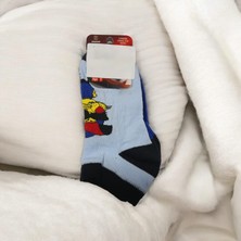 Gigi Giyim Karakter Baskılı Çoklu Erkek Çocuk Çorap