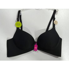 F.K. Lazer Kesim Double Push Up Siyah SÜTYEN-533