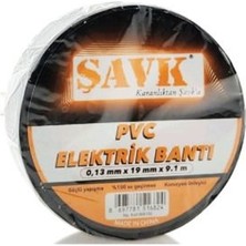 10LU Elektrik Bantı Siyah Pvc