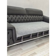 Püsküllü Koltuk Örtüsü