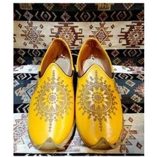 Yemeni (Çarık), Lazerli Mdel, Osmanlı Yemeni Dünyası, Deri Yemeni, Sarı Renk