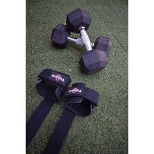 Olympia Ağırlık Kaldırma Kayışı Siyah Body Fitness İçin Ergonomik Kullanım