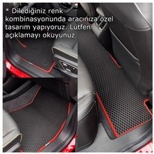 Kia Rio 2018-2024 Uyumlu Şahmatt Yeni Nesil Eva Paspas