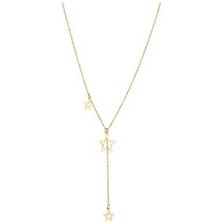 Yıldız Objeler Detay Zincir Kolye