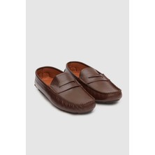 Twn Kahverengi Deri Loafer Ayakkabi 4EC0931206090